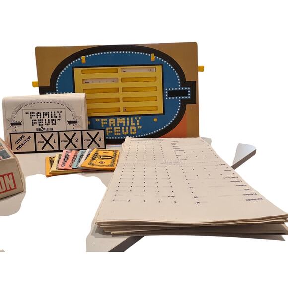 Vintage Family Feud Board Game – Milton Bradley 2nd Ed. (1981) - Picture 3 of 3